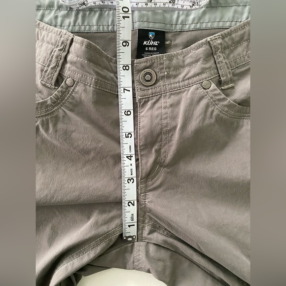Kuhl Hiking Outdoor Gray Lightweight Pants  Women’s Size 6R - Picture 10 of 16